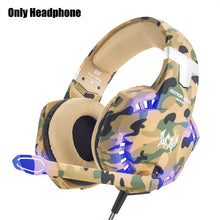 Load image into Gallery viewer, Gaming Headset Gamer Stereo Headphone With Microphone Mic Led Game For PC Computer PS4 KOTION EACH G2000 G1000 G4000 G9000 G2600
