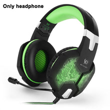 Load image into Gallery viewer, Gaming Headset Gamer Stereo Headphone With Microphone Mic Led Game For PC Computer PS4 KOTION EACH G2000 G1000 G4000 G9000 G2600
