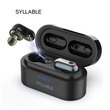 Load image into Gallery viewer, Original SYLLABLE S101 TWS bass earphones wireless headset noise reduction SYLLABLE Volume control earbuds Bluetooth-compatible
