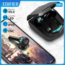 Load image into Gallery viewer, GM4 Wireless Earphone Gaming Headphone Bluetooth 5.0 PixArt Low Latency Touch Control Noise-cancellation Voice Assistant
